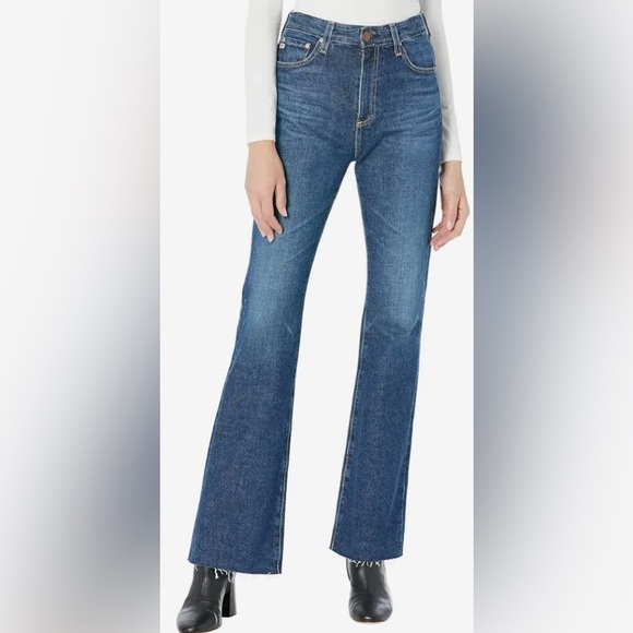 AG Alexxis High Rise Vintage Fit Bootcut Jeans Blue Size 25 - Picture 1 of 10